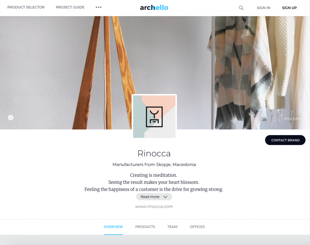 brand-page-1015x800 Case Study: Archello – a platform for designers and architects