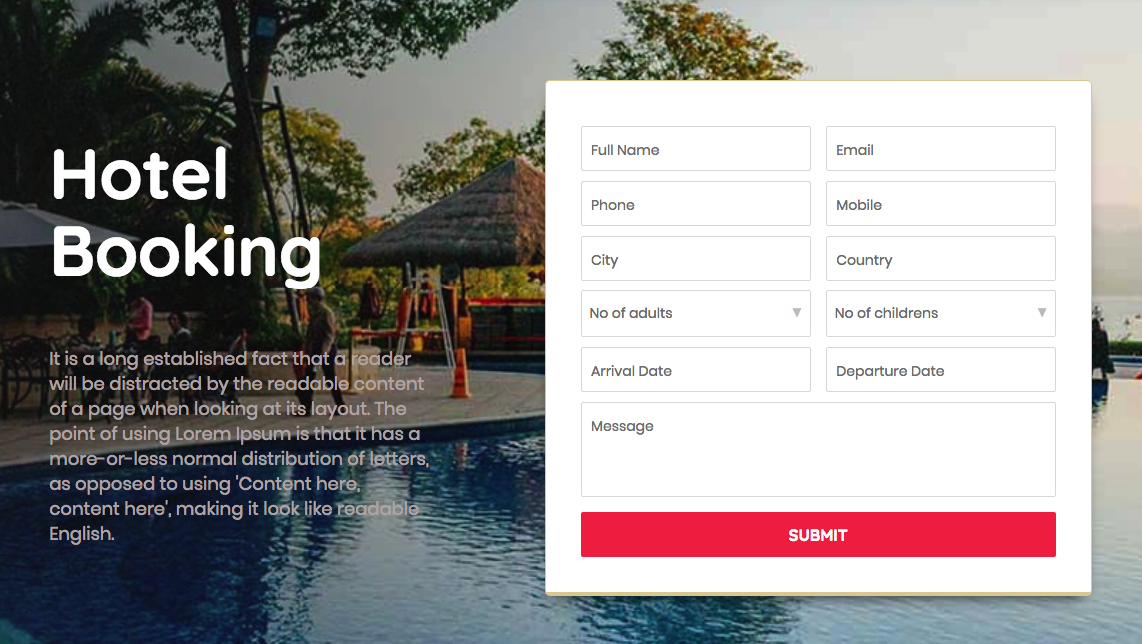 hotel booking wordpress