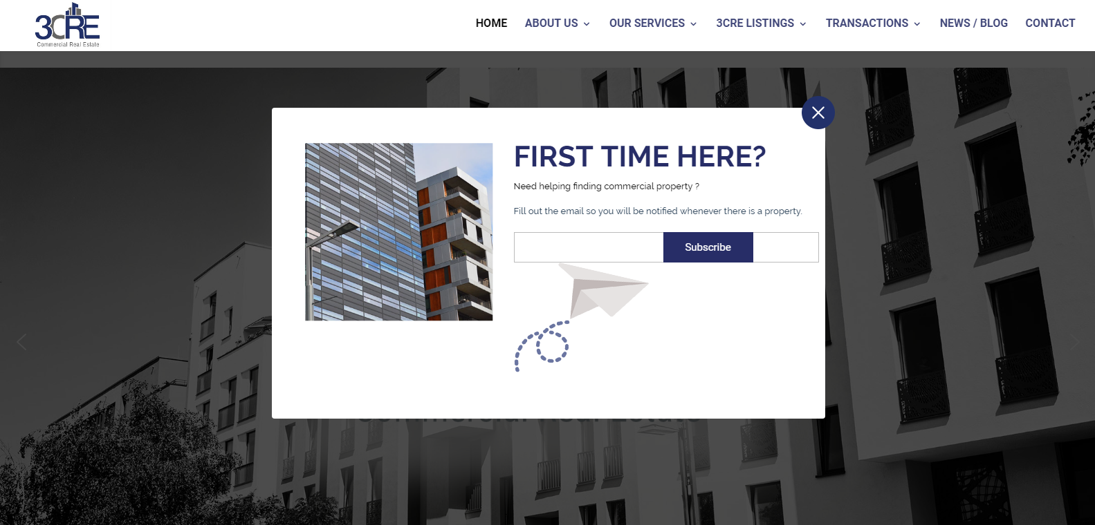 custom real estate website design