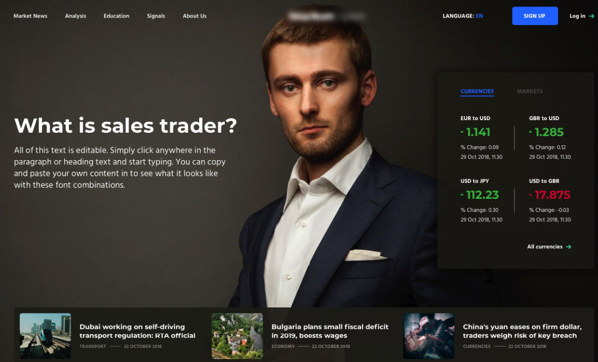 5-best-tips-to-design-a-trading-website-9 How to build a custom trading website design?