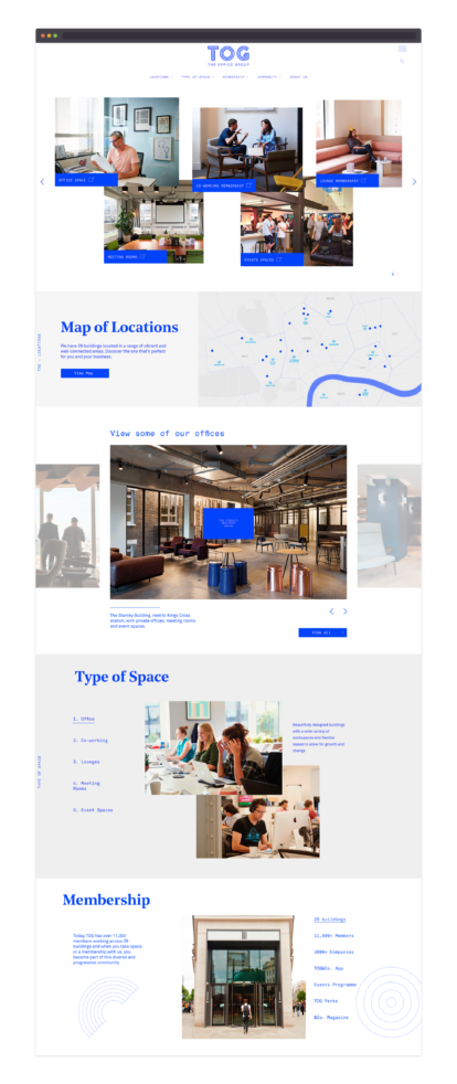 The Office Group – homepage