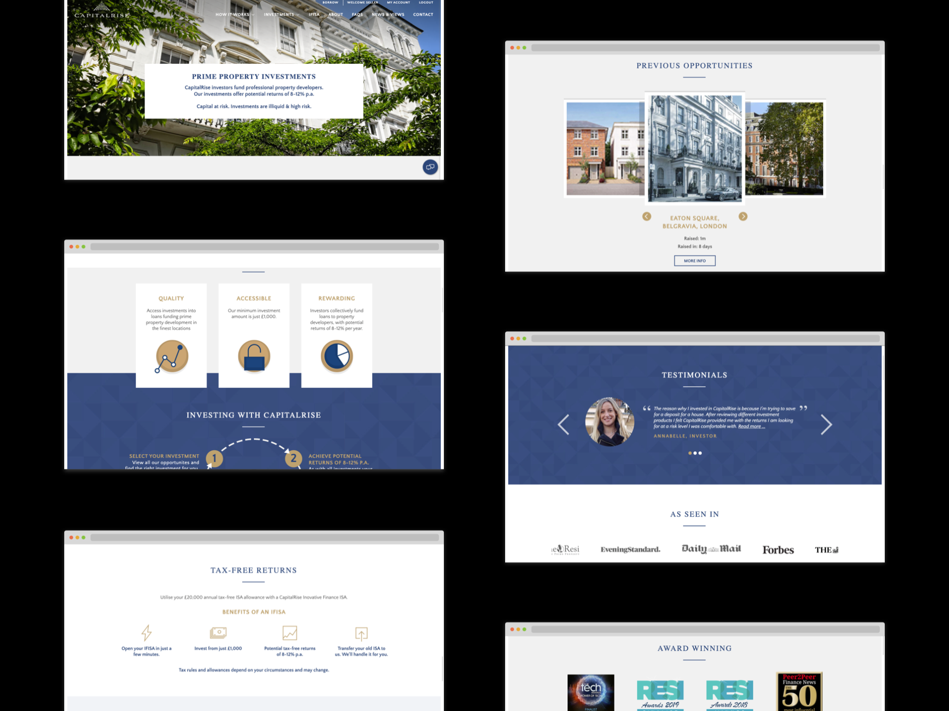 Capital Rise — property investment platform | JustCoded
