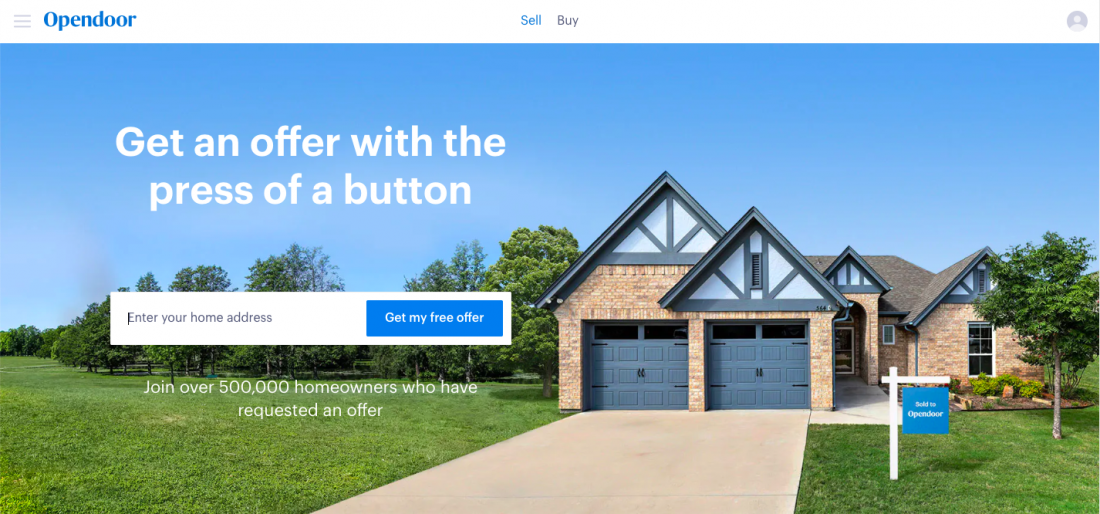 Opendoor-Sell-your-home-the-minute-youre-ready.-2020-03-19-14-29-06-1100x514 Digital transformation in real estate: what you can implement today
