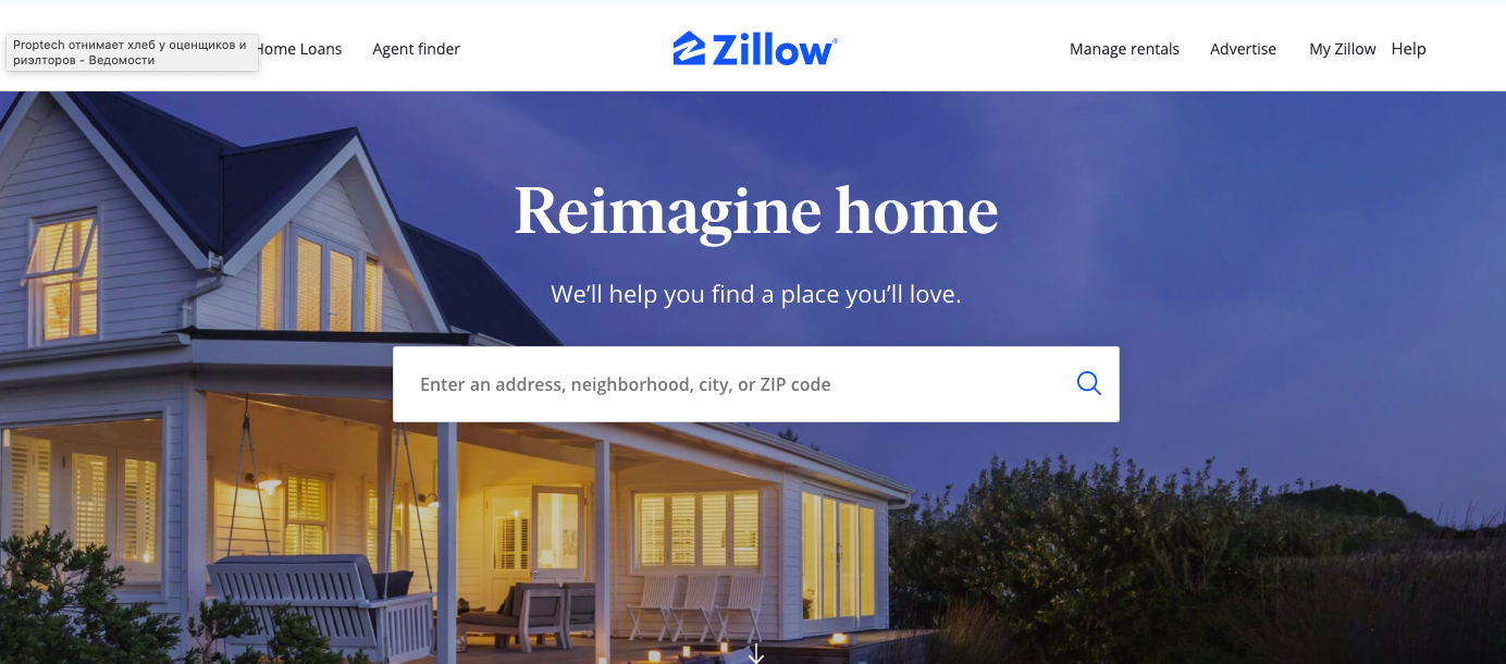 Zillow-Real-Estate-Apartments-Mortgages-Home-Values-2020-04-06-17-33-13 Digital transformation in real estate: what you can implement today