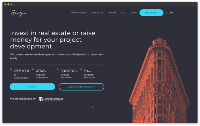 crowdfunding-platform-design-rontgen-640x405 Top 7 examples of crowdfunding platform design