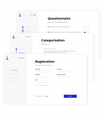 p2p lending platform investor onboarding