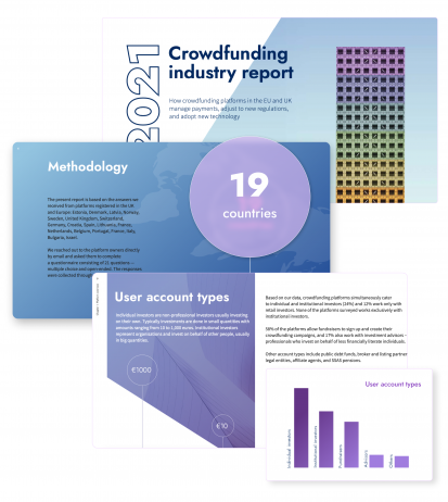 crowdfunding industry report 2021 stats