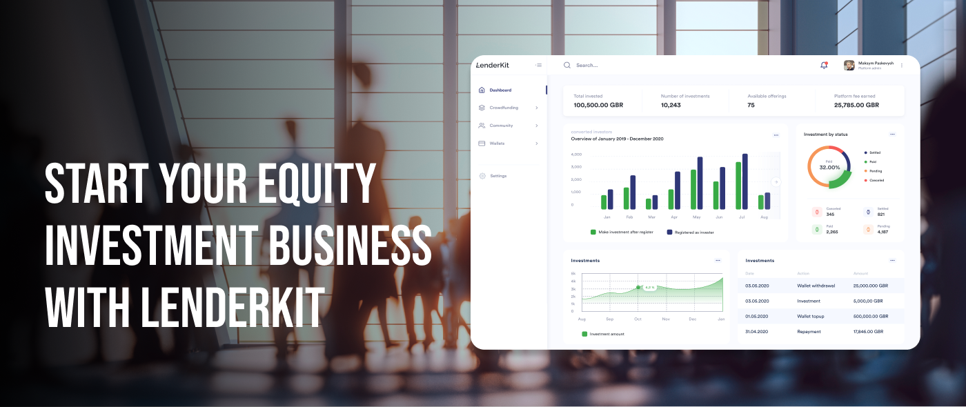 equity investment platform software
