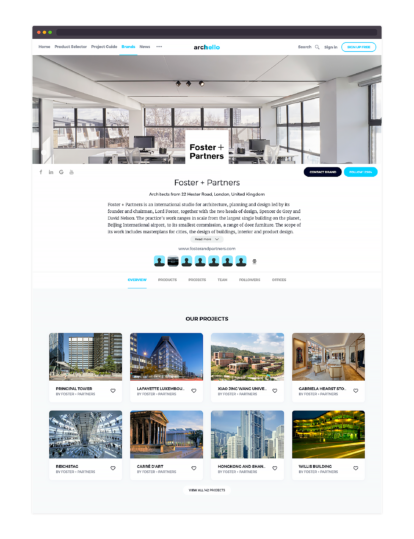 Archello Social Network For Architects Justcoded