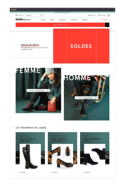 Nero Bianco – homepage