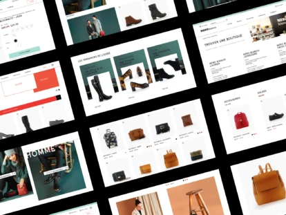 Nero Bianco – website screenshots