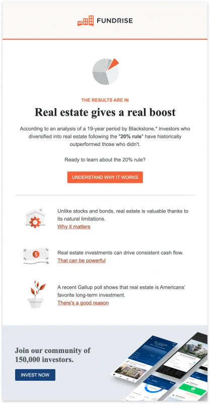 email-marketing-for-crowdfunding-platforms-417x800 How to market a crowdfunding platform [10 best strategies]